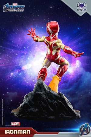漫威復仇者聯盟:鐵甲奇俠正版模型手辦人偶玩具 Marvel's Avengers: Endgame Premium PVC Iron Man Official figure toy back