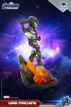 漫威復仇者聯盟:戰爭機器正版模型手辦人偶玩具 Marvel's Avengers: Endgame Premium PVC War Machine official figure toy listing side