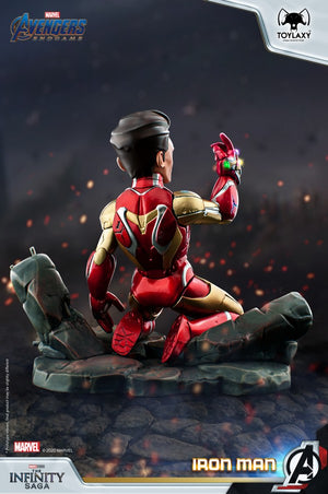 "I am Iron Man" 漫威復仇者聯盟:鐵甲奇俠正版模型手辦人偶玩具終局之戰限量版 Marvel's Avengers: Iron Man The Infinity Saga Series Official Figure Toy back