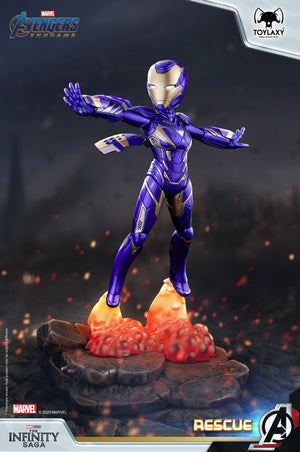 漫威復仇者聯盟:小辣椒Rescue救援裝甲特別版正版模型手辦人偶玩具終局之戰版 Marvel's Avengers: Pepper Potts Rescue Official Figure Toy front