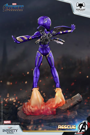 漫威復仇者聯盟:小辣椒Rescue救援裝甲特別版正版模型手辦人偶玩具終局之戰版 Marvel's Avengers: Pepper Potts Rescue Official Figure Toy back