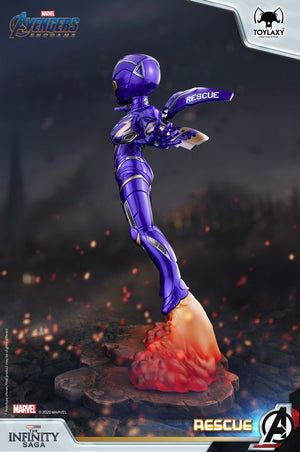 漫威復仇者聯盟:小辣椒Rescue救援裝甲特別版正版模型手辦人偶玩具終局之戰版 Marvel's Avengers: Pepper Potts Rescue Official Figure Toy left