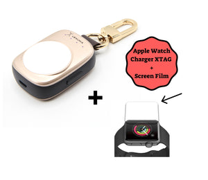 Apple Watch Power Bank and Apple Watch Series 1-5 Screen Protective Film Combo - GadgetiCloud