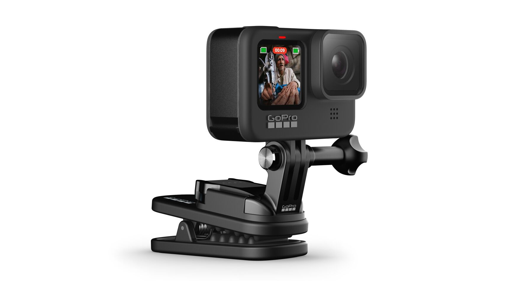 GoPro Magnetic Swivel Clip ATCLP-001 GoPro Accessories | Magnetic Swivel Clip | GoPro Magnetic Clip | Hands-free shots