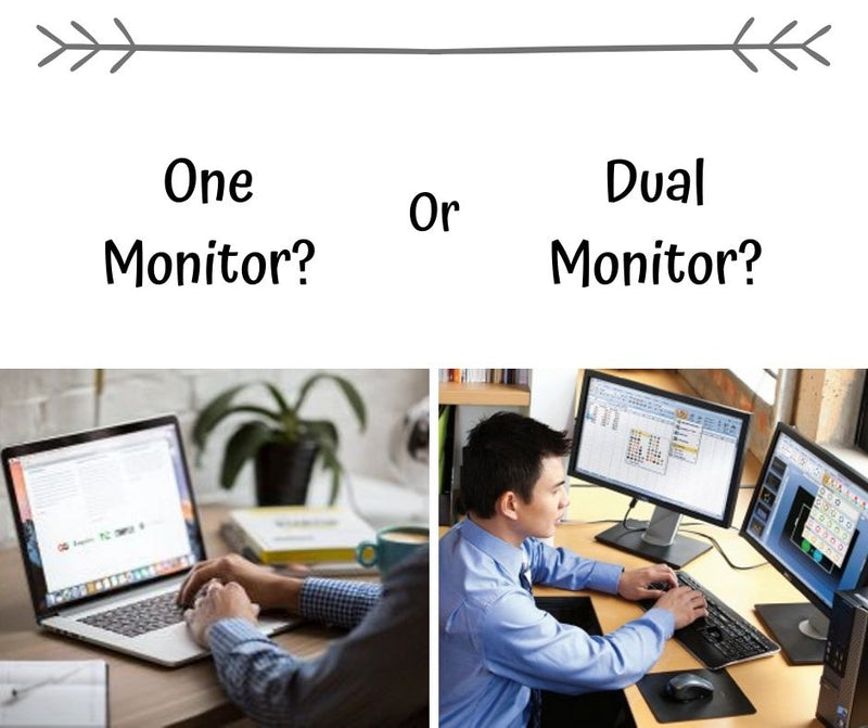Many people are using dual monitor setup in their workplace. Does a ...
