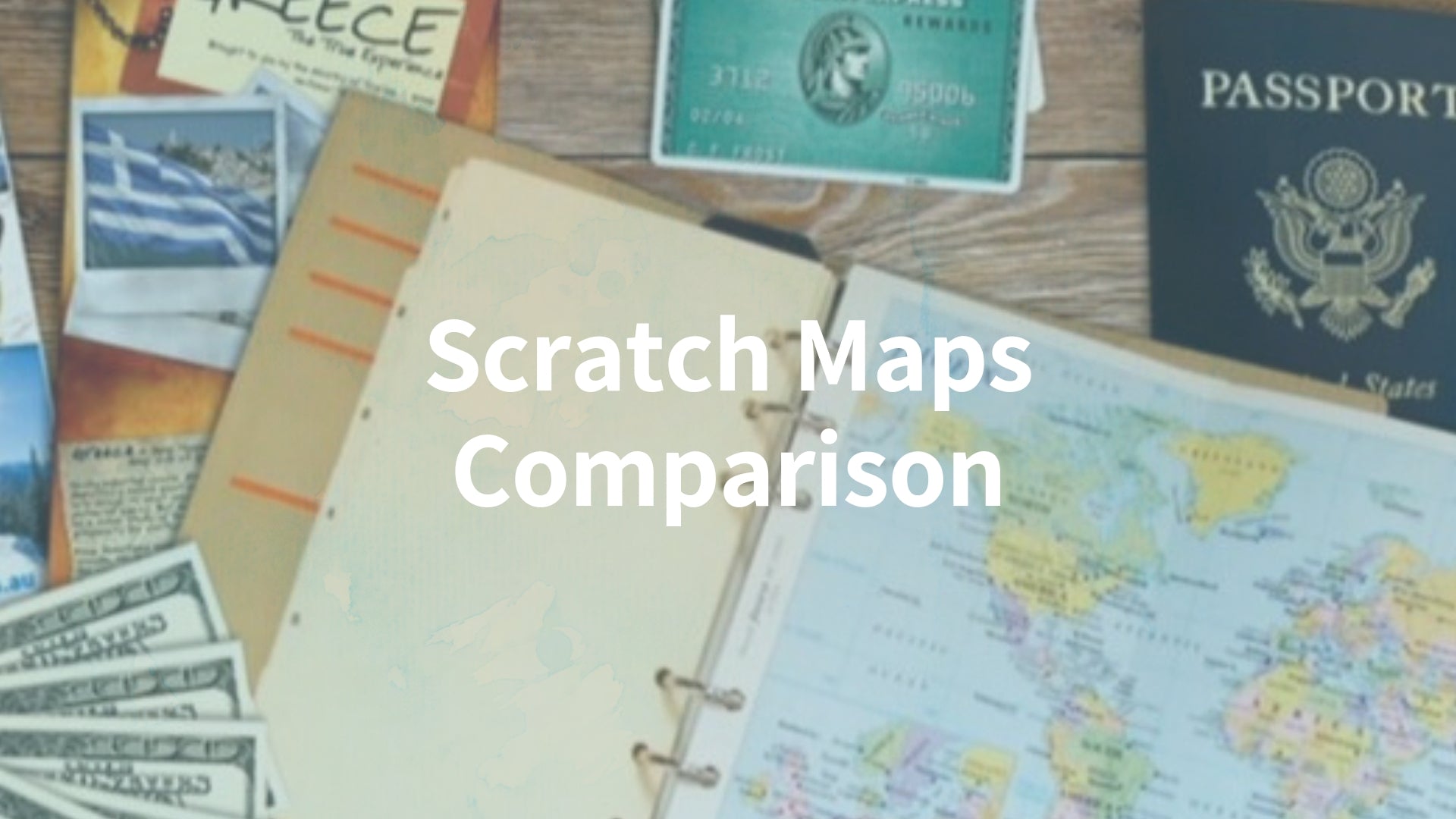 GadgetiCloud World scratch map comparison scratch map travel map deluxe map