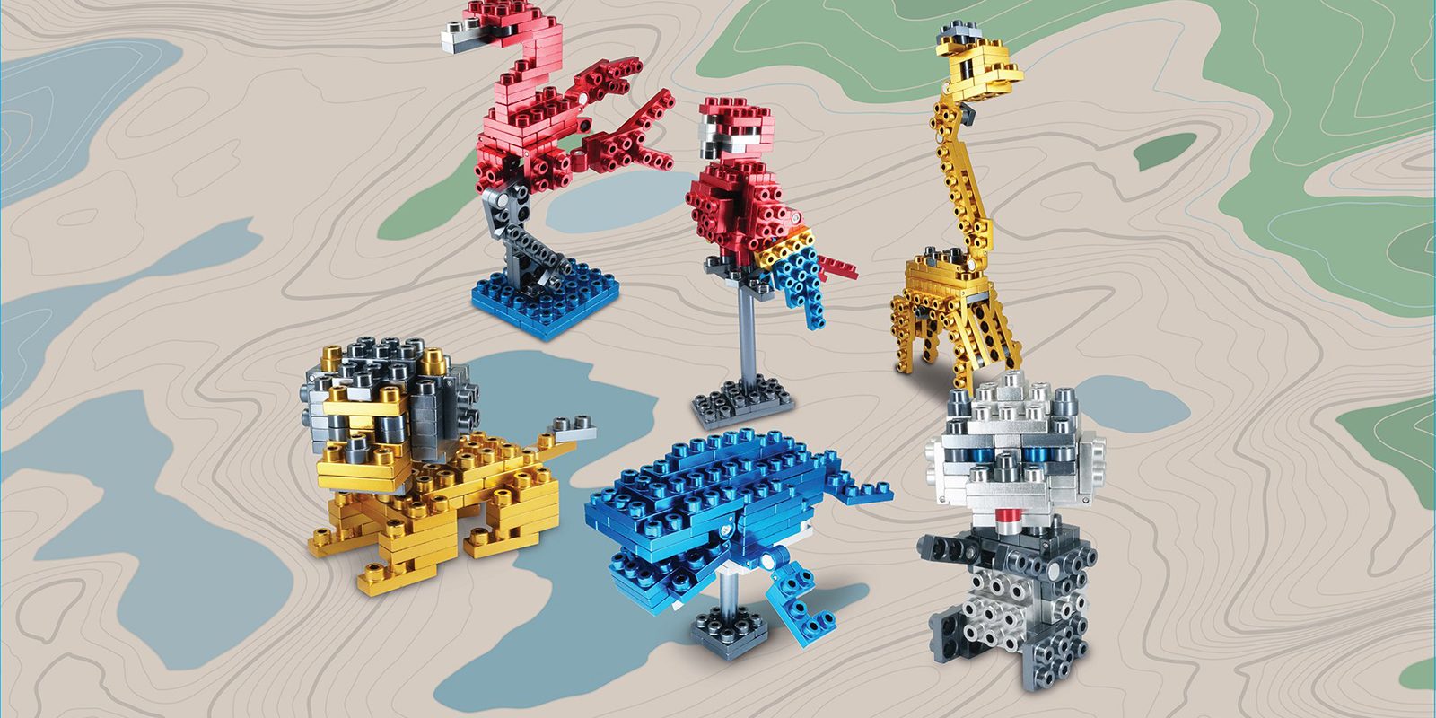 Metomics plastic bricks