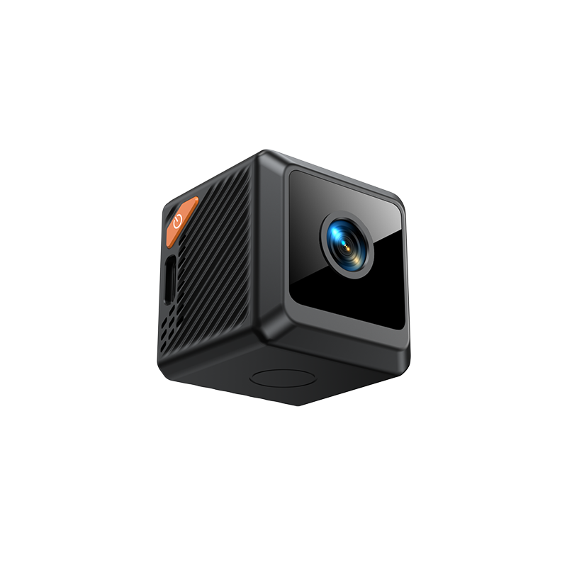 Lexuma XCAM Air Compact Fisheye WiFi Camera — White Background bottom view