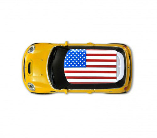 AutoDrive Mini Cooper S - Flag series-USA 32GB USB Flash Drive - GadgetiCloud