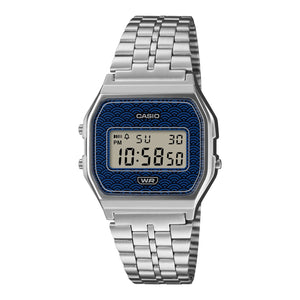 Casio Vintage Seigaiha Wave Pattern Digital Watch A159WEVJ-2ER - main product photo