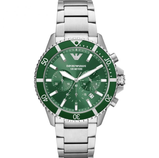 ArmaniMen_sDiverChronograph43mmGreenAR11500
