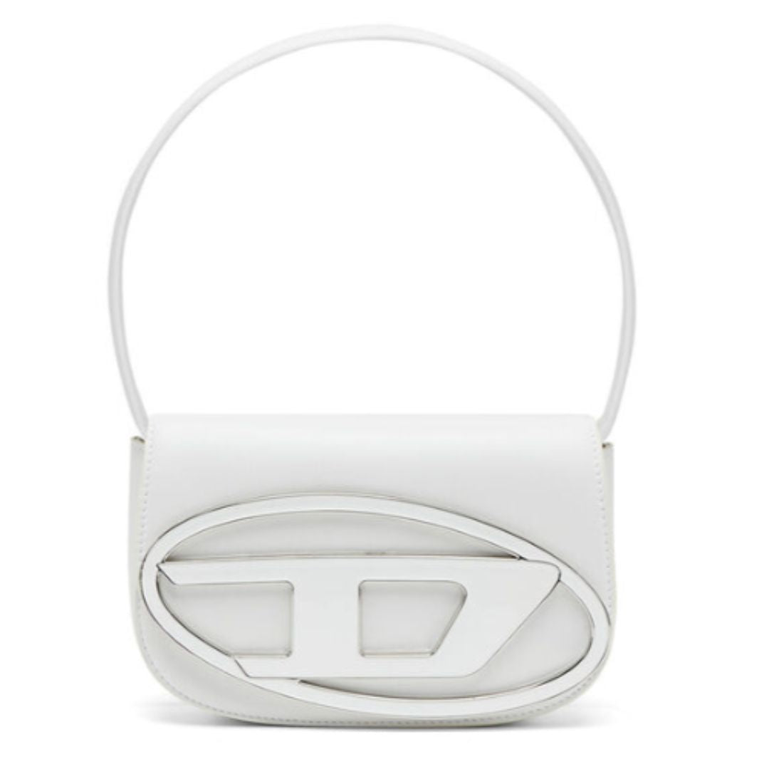 Diesel X08957PS202H0535 1DR-XS-S-Iconic Silver Mini Bag in