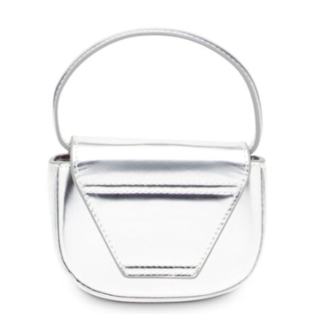 【希少】DIESEL HANDYE MINI BAG 2way シルバー Diesel X08957PS202H0535 1DR-XS-S-Iconic Silver Mini Bag in