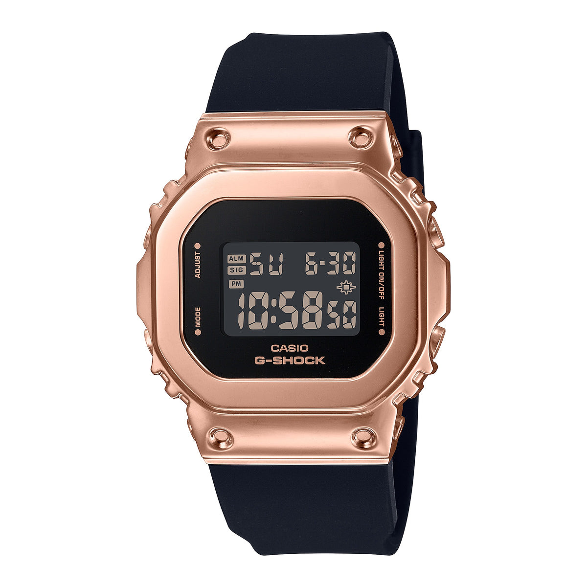CASIO G-SHOCK Pink Gold/Black Watch #GM-S5600PG-1DR