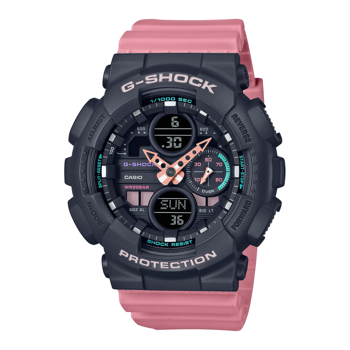 CASIO G-SHOCK Women's Analog-Digital GMA-S140 Series Watch #GMA-S140-4AER