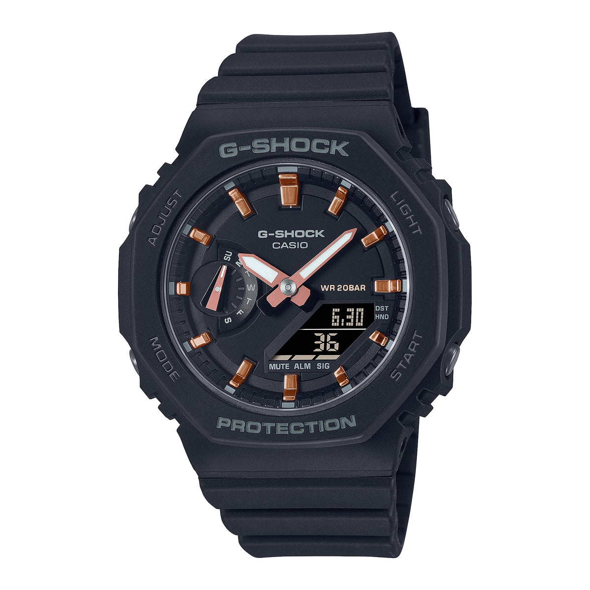 CASIO Black Watch #GMA-S2100-1AER front
