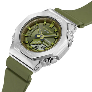 Casio G-Shock GM-S2100-3ADR Stainless Steel Case Wristwatch Product Shot White background 