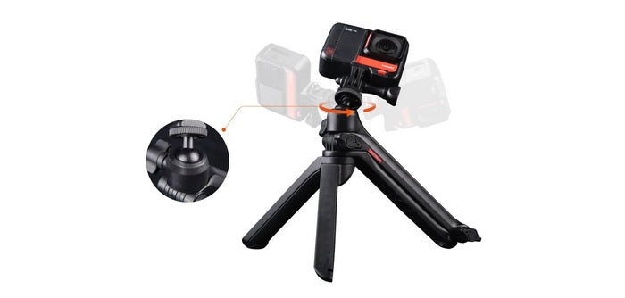 PGYTECH MantisPod Z Treppiede E Bastone Selfie – 5 Modalità Di Scatto, Sgancio Rapido CapLock, Per Action Cam, Smartphone E DSLR (fino A 1kg)