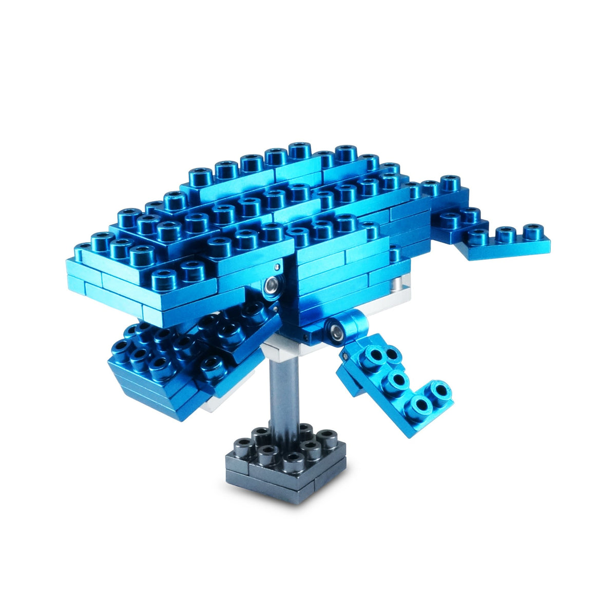 Metomics Block METOMICS 92001201 Whale Building Block Set, 73 Pieces, Ages 14 ...