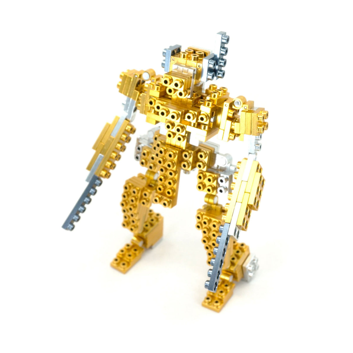 Metomics Block METOMICS T-REX 3-IN-1 Building Block Set, Aztec Gold Aluminum, Ages 14 ...