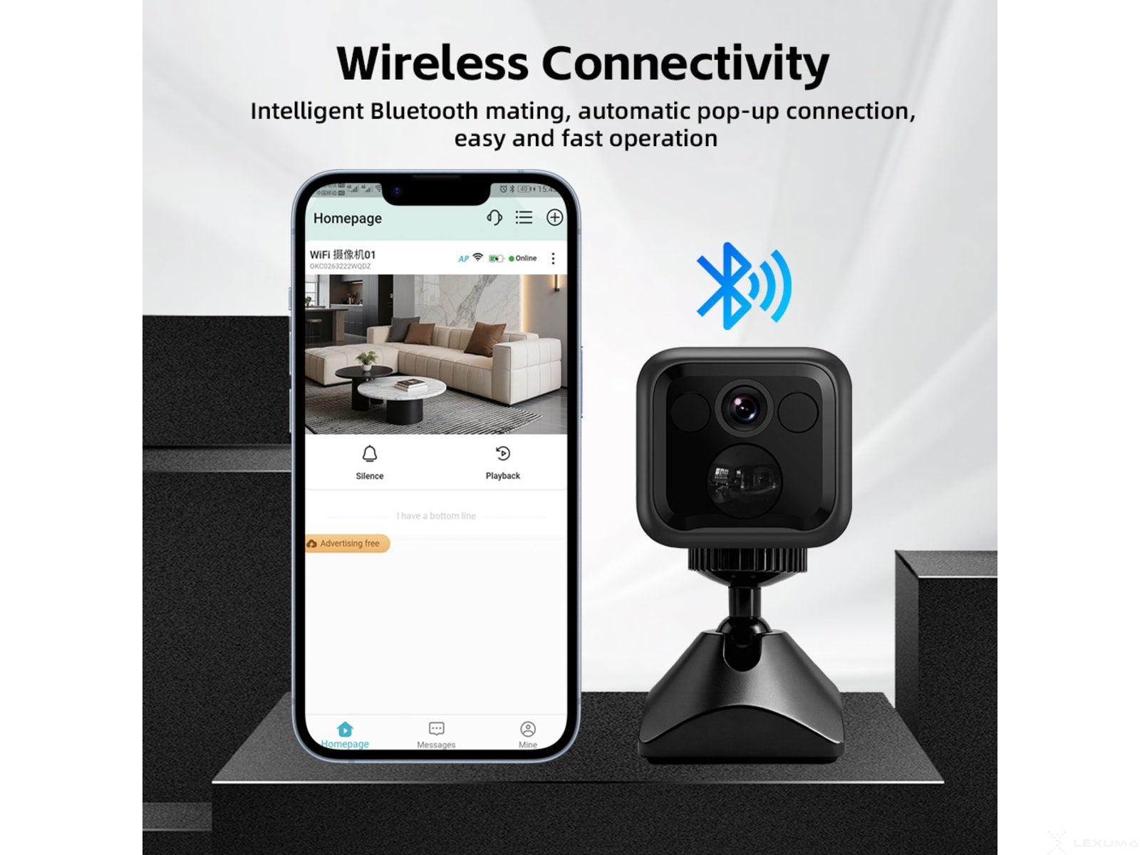 Lexuma XCAM Ultra 1296P stealth mini security camera - view 8 of 12