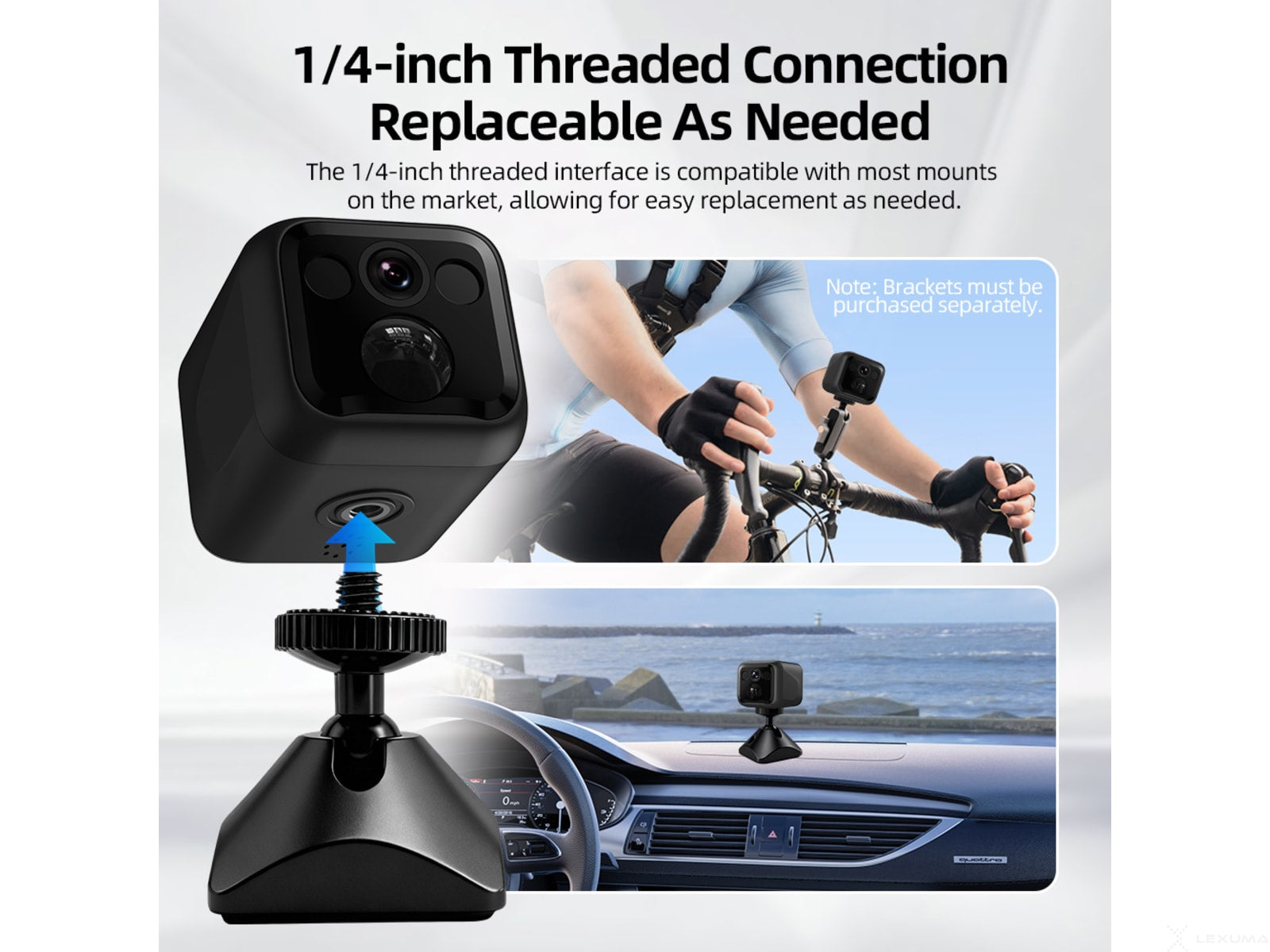 Lexuma XCAM Ultra 1296P stealth mini security camera - view 12 of 12