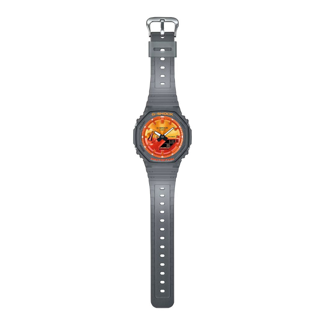 Casio G-Shock GA-2100FLS-8A4DR | 200M Water Resistant, Shock Resistant, World Time