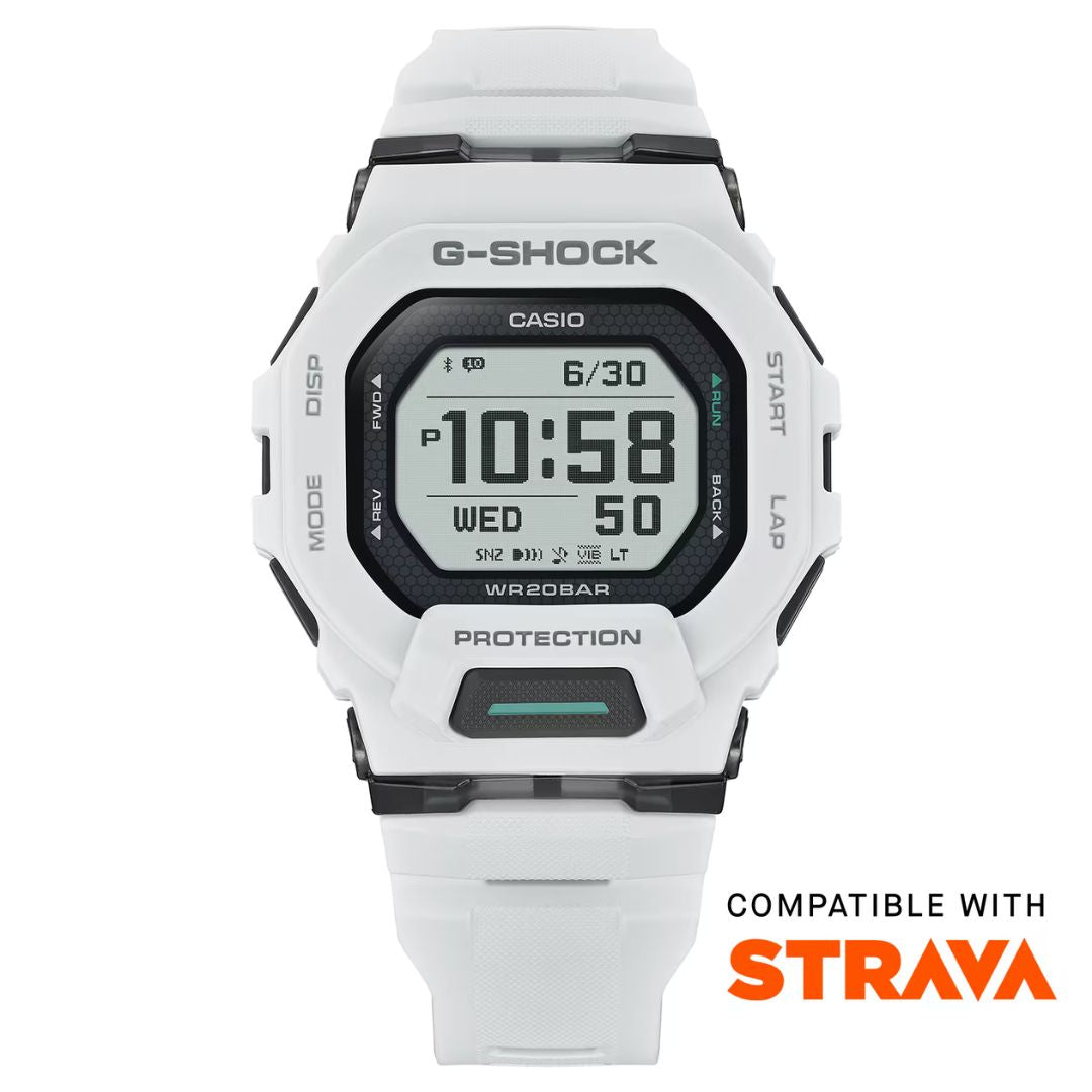 Casio G-Shock GBD-200-1A1ER G-Squad Watch - Bluetooth, Shock