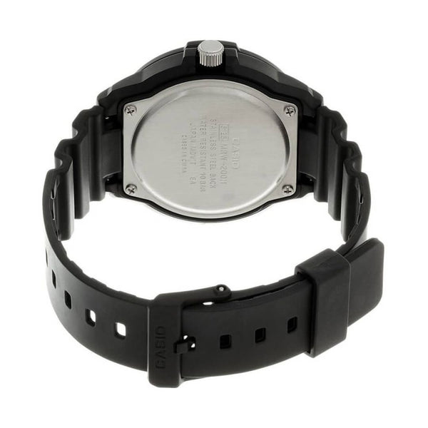 Dialling Code Map Casio MRW-200H-2BVDF Men's Analog Watch, Blue Dial, Resin Band ...
