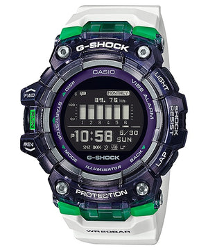 Casio G-Shock GBD-100SM-1A7ER digital fitness watch, front view on white background