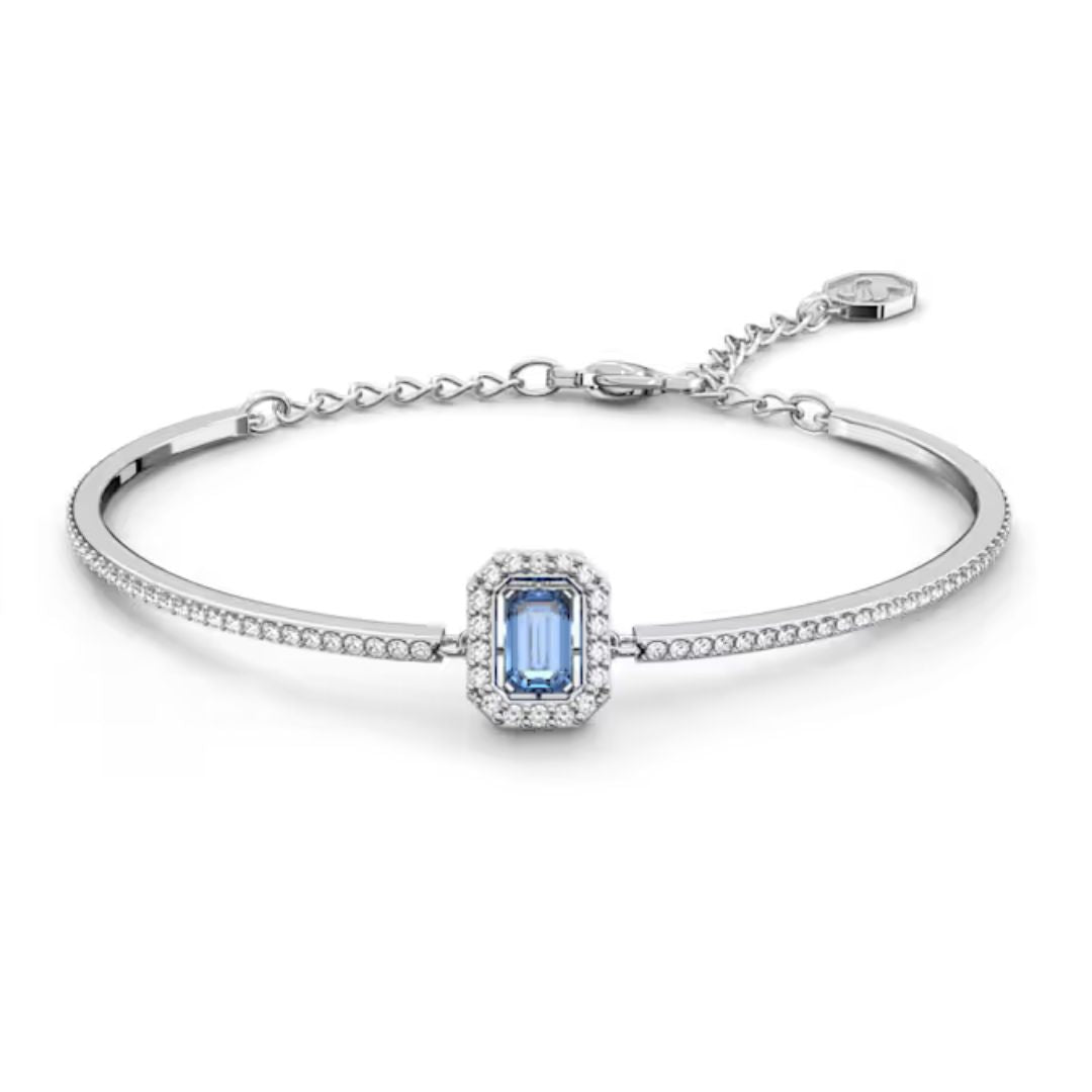 swarovski-5620556-millenia-bangle-octagon-cut-pave-blue-rhodium-plated