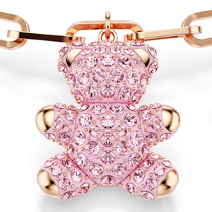 swarovski-5642978-pink-rose-gold-tone-plated-teddy-bracelet-bear