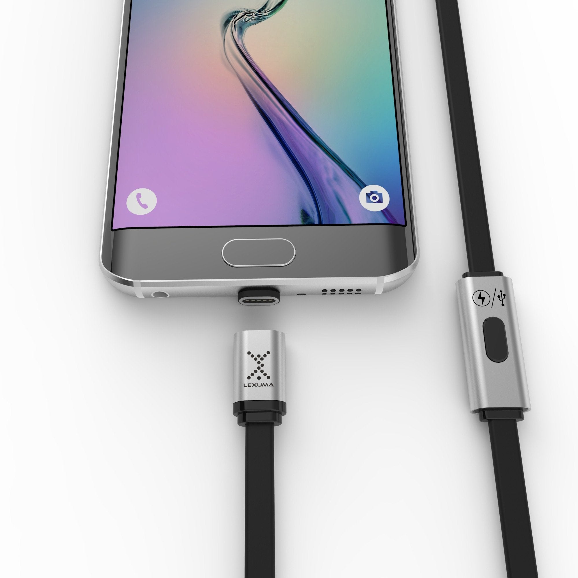 Lexuma XMAG Plus – Magnetic Micro USB Cable (For Android Devices) - GadgetiCloud