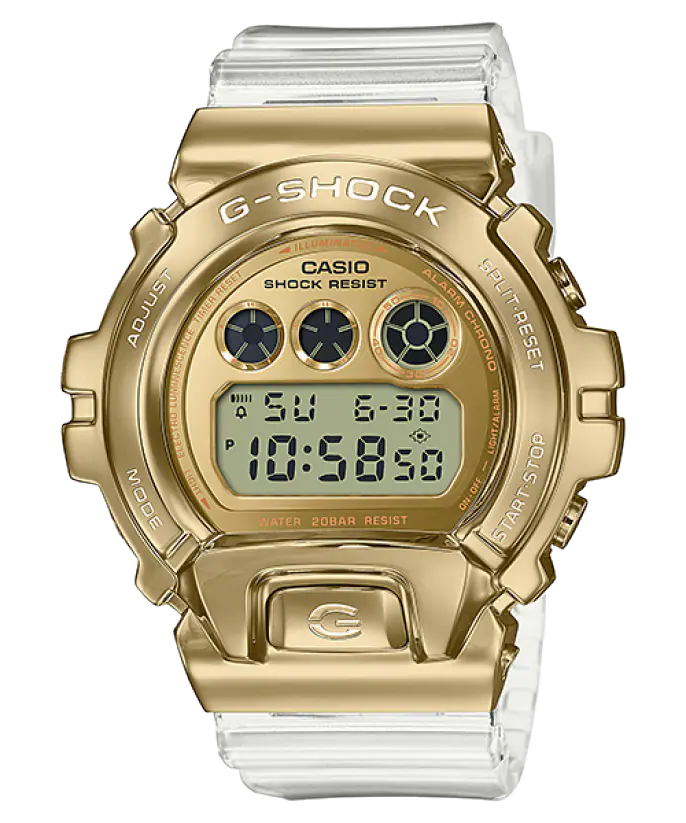 CASIO G-SHOCK Digital Gold Dial Men's Watch #GM-6900SG-9ER