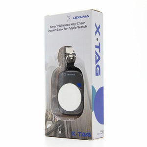 Lexuma XTag Apple Watch Portable Charger External Battery Power Bank [MFi certified] for Apple Watch Series 1 to 5 - GadgetiCloud