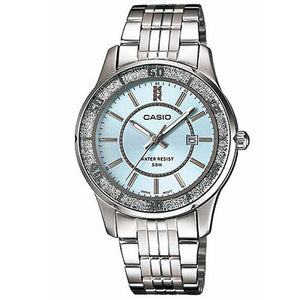 CASIO Analog Blue Watch #LTP-1358D-2AVDF