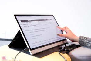 Lexuma XScreen Plus 1080P Portable Monitor with touch screen perfect for dual monitor setting best portable monitor for watching video Netflix overall design airplay smartview tv monitor youtube smartview netflix money heist portable monitor elearning tools online teaching gadgets online conference children games