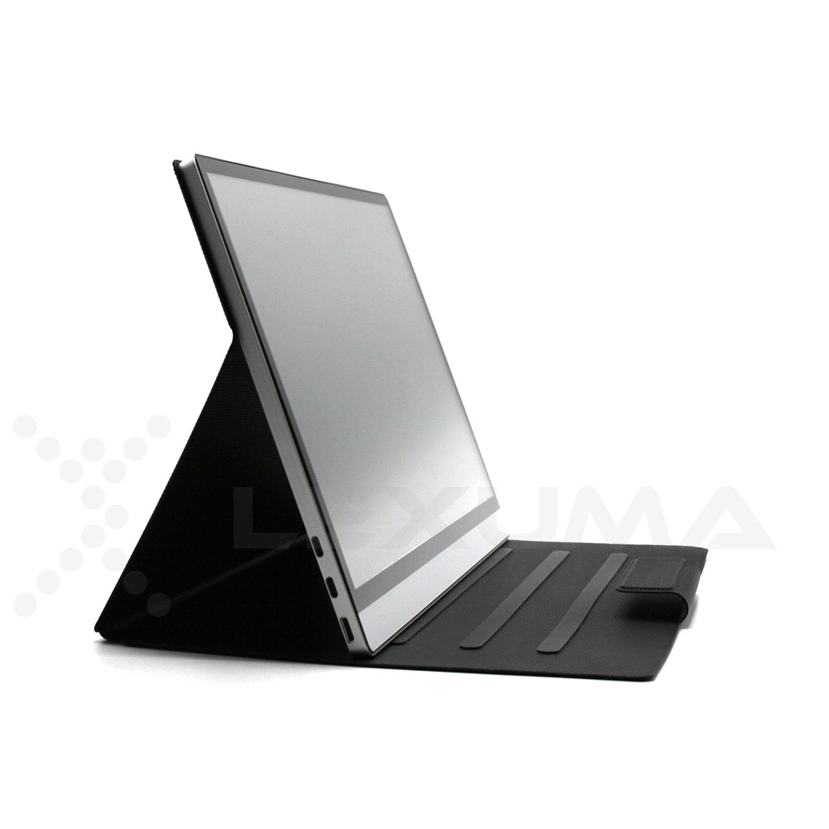 GadgetiCloud Lexuma XScreen Portable Monitor with 4K UHD touch screen perfect for dual monitor setting best portable monitor for watching video Netflix no wallpaper