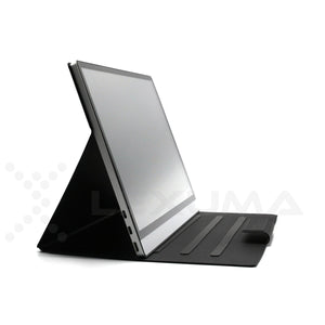 GadgetiCloud Lexuma XScreen Portable Monitor with 4K UHD touch screen perfect for dual monitor setting best portable monitor for watching video Netflix no wallpaper