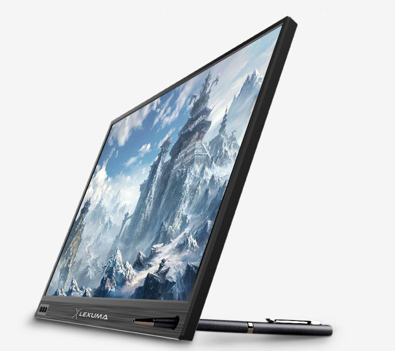 lexuma xscreen portable full hd wireless monitor dual monitor 1080P high resolution
