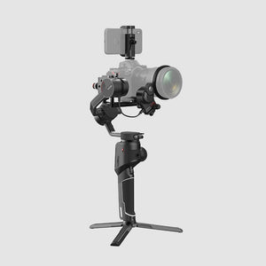 MOZA AirCross 2 Professional Camera Stabilizer beyond your imagination white color with professional kit with mobile phone