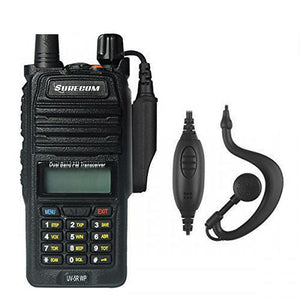 Surecom UV5RWP IP57 waterproof dual band radio - GadgetiCloud