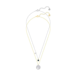 SWAROVSKI Crystal Wishes Blue Star Pendant Set #5253997