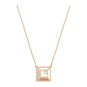 SWAROVSKI Hillock Square Pendant - Rose Gold #5351080