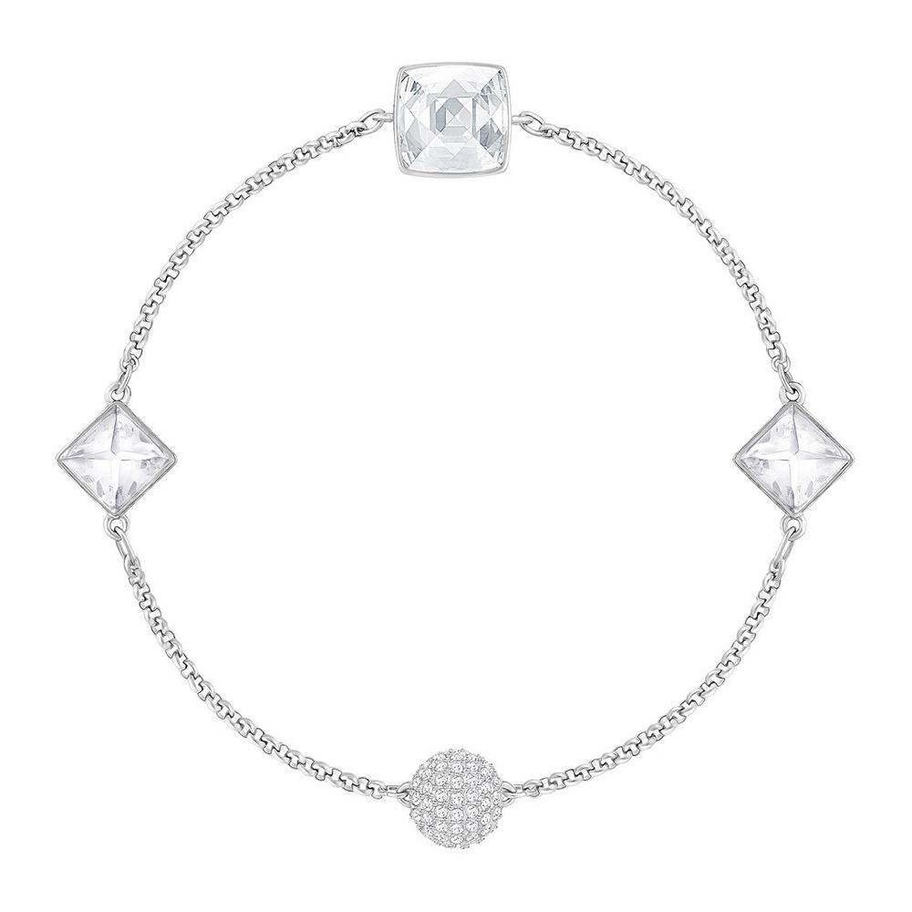 SWAROVSKI Remix Cabochon Strand Bracelet - White #5365757