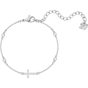 SWAROVSKI Mini Cross Bracelet - White #5395824