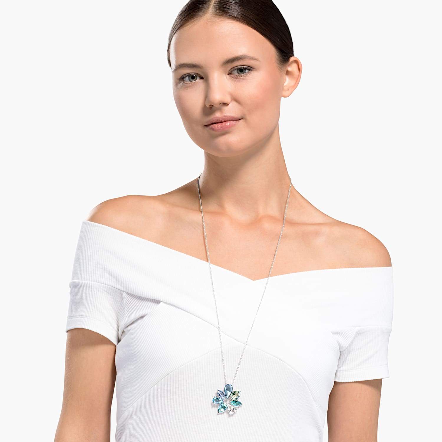 SWAROVSKI Sunny Flower Pendant - Light multi-colored #5520492