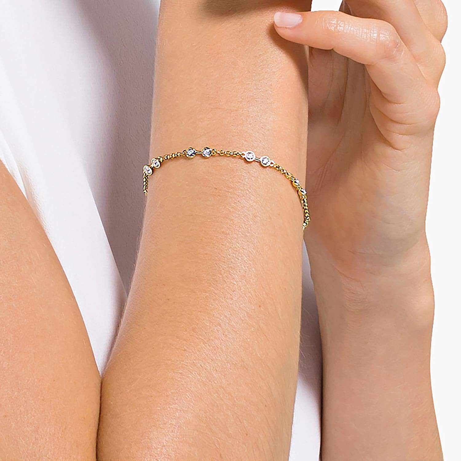 SWAROVSKI Remix Collection Carrier White Gold-tone plated