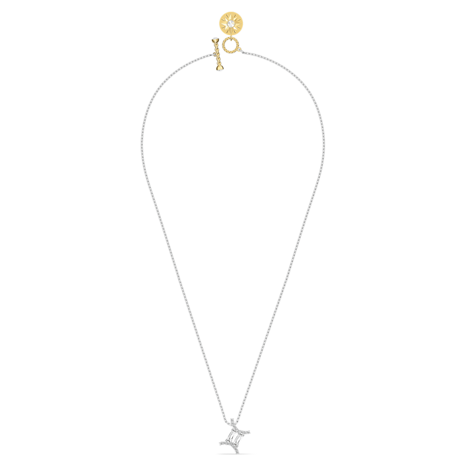SWAROVSKI Zodiac II Gemini Pendant - White #5563893
