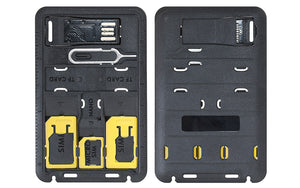 Sim Card Case - Cool Black - GadgetiCloud